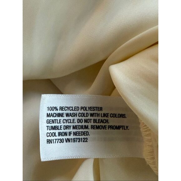 A New Day Flounce Long Sleeve V-Neck Ruffle Wrap Blouse SZ S NWT - Picture 13 of 13